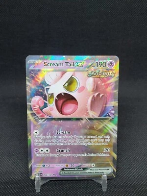 Scream Tail ex 094/167 Twilight Masquerade Double Rare NM Pokemon Card - Image 1 of 2