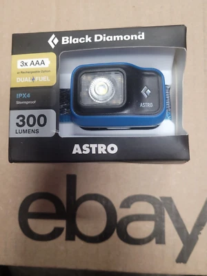 Faro Black Diamond Astro 300 Lúmenes AZUL ¡ENVÍO EL MISMO DÍA! Foto 1 de 2
