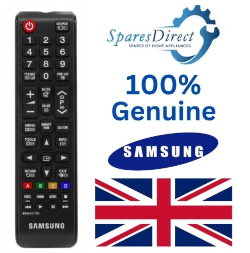 Samsung TV Remote Control Universal BN59-01175N Replacement Smart TV Led 4K UK - Image 1 of 1