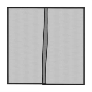 Stationary Garage Door Screen 9.5 Ft. X 7.5 Ft. W150153 - Picture 1 of 12