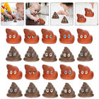 20 Pcs Pvc Poop Toys Parent-child Tricky Props Realistic Fake