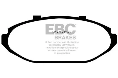 Pastillas de freno EBC Brakes UD748 Ultimax para Crown Victoria Grand Marquis Town Car Foto 1 de 4