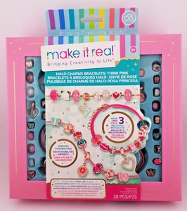 Make It Echtschmuck, Bastelsets für Kinder ab 8+, Mehrfarbig 28 Teile Neu im Karton - Bild 1 von 5