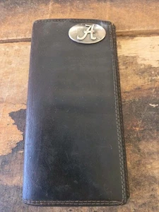 Cartera Alabama Crimson Tide Zep Pro Todo Cuero Roll Tide Fútbol - Imagen 1 de 7