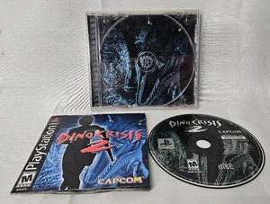 Dino Crisis 2 Sony PlayStation One Black Label NO REG CARD TESTED READ DESC - Bild 1 von 13