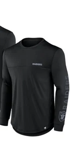NUEVO CON ETIQUETAS Camisa Las Vegas Raiders Fanatics Blackout Dri Fit Talla Para Hombre Grande - Imagen 1 de 3