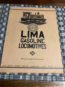 Lima Gasoline Locos Descriptions, Specifications, Photos — Ohio Power Shovel Co. - Bild 1 von 8