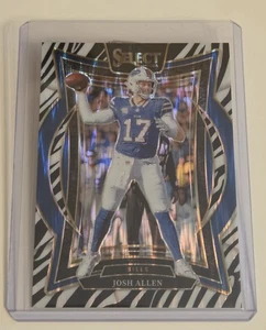2024 Panini Select - Concourse Josh Allen #34 Zebra Prizm MVP Estuche Hit - Imagen 1 de 2