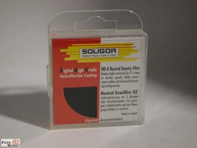 Gray Filter ND-8 Digital High Grade (Soligor) Anti-Reflection Coating (Japan) - Image 1 of 2