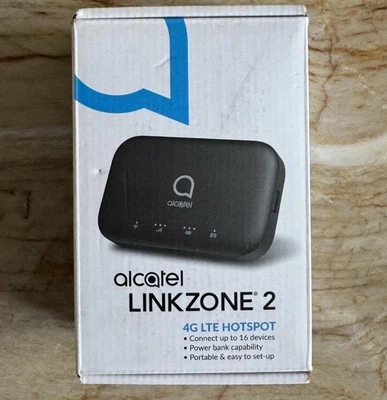 Nuevo Alcatel Linkzone 2 T Mobile MW43TM WiFi 4G LTE Hotspot Doble Banda 2.4 5Ghz Foto 1 de 2