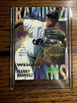 Manny Ramirez - Fleer - 1995 - Cleveland Indians - #145 - Image 1 of 2