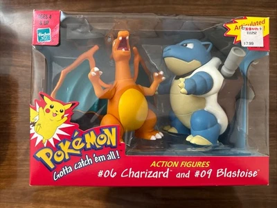 Figuras articuladas Pokemon #06 Charizard y #09 Blastoise 57842/57841 asst. Foto 1 de 4