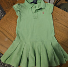 RALPH LAUREN Toddler Dress Size 3t green