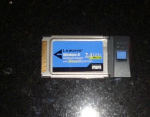 Linksys Wireless-G WPC54GS ver.2 2.4 GHZ Notebook Adapter with Speed Booster - Picture 1 of 5