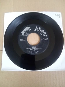 JERRY BUTLER & GROUP: lost / one by one ABNER 7" Single 45 Record VG+ - Imagen 1 de 2
