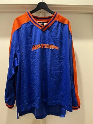VTG Y2K No Fear Motocross Jersey Mens Large Blue Orange Mesh Racing - Image 1 of 4