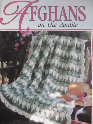 AFGHANS ON THE DOUBLE  AFGHANS TO CROCHET 52 CREATIONS - Image 1 of 4