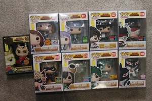 Lot of 8 Funko Pop My Hero Academia and 1 Chase Pin - Picture 1 of 12