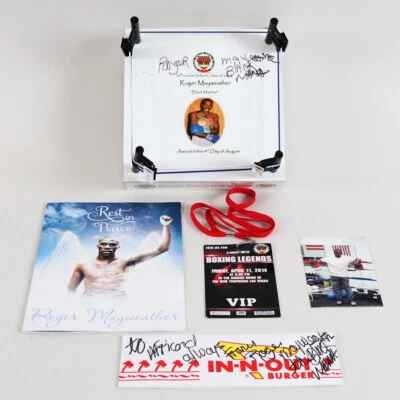 Roger Mayweather Lot Joe Jackson Estate - COA JSA & Provenance LOA - Image 1 of 4