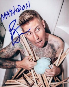 Brann Dailor Signed Autograph 8x10 Photo - Heavy Metal Mastodon dummer Rare - Picture 1 of 2