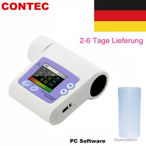 Handheld-Spirometer Lungenfunktion, Lungenvolumengerät, PC-Software SP10 Nue - Bild 1 von 10