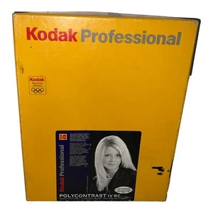Kodak Polycontrast IV RC Professional #55 8x10 B/W F Glossy Photo Paper Ex 10/05 - Picture 1 of 7