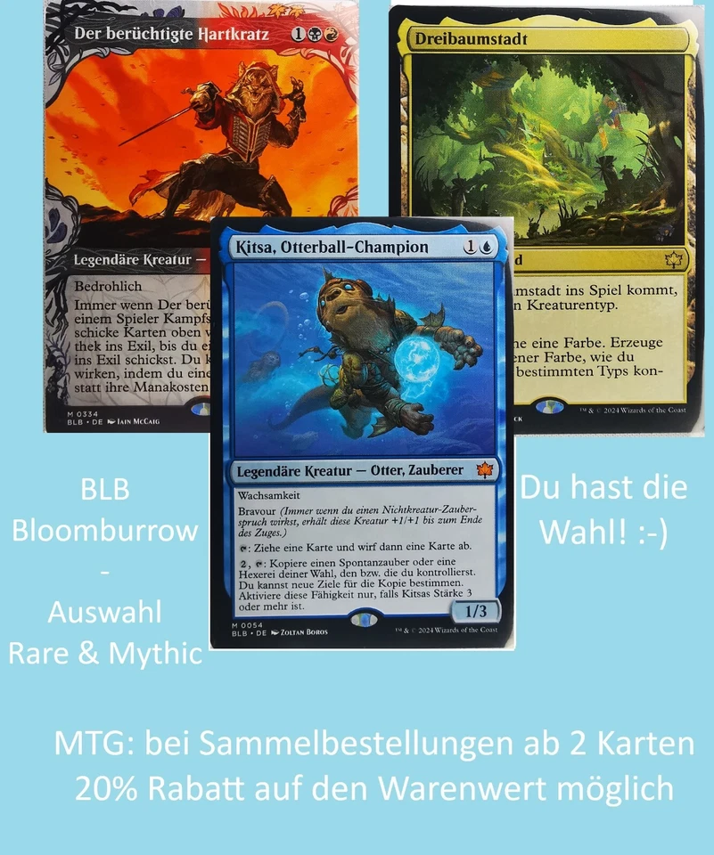 MTG Magic | BLB | Bloomburrow | Rare & Mythic | Auswahl - Bild 1 von 1