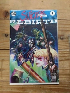 DC Suicide Squad Rebirth #1 Signed Variant Rob Williams/Tom Muller COA Sealed - Bild 1 von 2