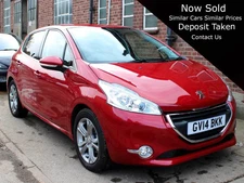 2014 Peugeot 208 1.2 e-VTi Allure Auto 5dr Hatchback EGC 7,000 mile 1 Owner FSH
