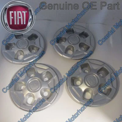 Fits Fiat Ducato 16" Wheel Centre Caps (14-On) 1374671080 x4 - Image 1 of 2
