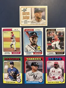 2023 (1-400) and 2024 Topps Heritage (101-500) COMPLETE SETS. LOADED WITH STARS - Picture 1 of 2