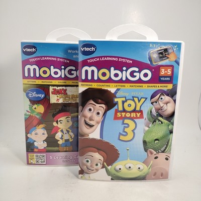 VTech V Reader MobiGo Learning System Games D...