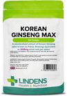 Korean GINSENG MAX 3125mg Tablets (90) EXTRA POTENCY Ginsenosides (PANAX)