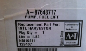 CASE/IH 87648717 FUEL PUMP - Picture 1 of 3