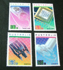 Australia Stamp Scott3 1036-1039 Technology 1987 MNH H211 - Picture 1 of 1