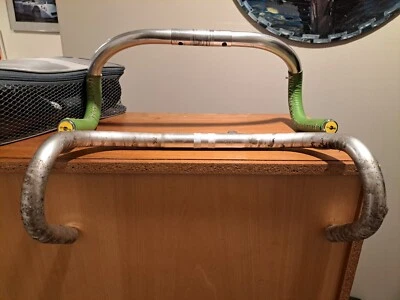 Manillar vintage Nitto Olympiade 115 25,4 mm 390 mm barra de caída leer descripción Foto 1 de 4