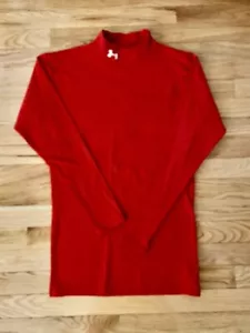 Under Amour Mens Large Red Long Sleeve Top - Picture 1 of 2