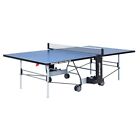 Table Tennis Table outdoor Roller 800  blue centrefold folding  ping pong