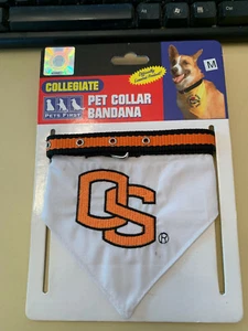 OSU Oregon State University Pet Collar Bandana Medium M 12"-18" New Collegiate - Picture 1 of 3