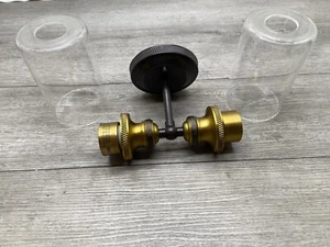 Progress Lighting P2809-20 Bronze 2-Light Bath Bar with Cylinder Shades 19" Wide - Picture 1 of 3