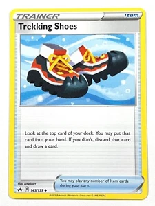 Trekking Shoes 145/159 Uncommon Crown Zenith Pokemon TCG Pack Fresh Near Mint NM - Picture 1 of 4