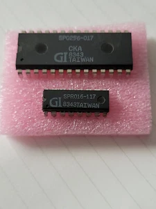 GI IC SP0256-017 Vintage Speech Generator + Rom Chip SPR016-117 - Picture 1 of 1
