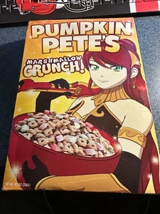 Pumpkin Pete's Cereal Box RWBY Rooster Teeth (Expired, Sealed) - Picture 1 of 7