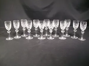 Waterford Kristall Powercourt Cordial Glas 13er Set - Bild 1 von 12