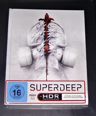 SUPERDEEP 4K UNCUT LIMITIERTES MEDIABOOK 4K BLU RAY + DOPPEL BLU RAY NEU & OVP - Bild 1 von 4