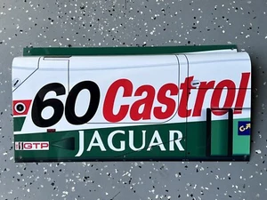WOW! 1988 Jaguar XJR-9  IMSA Racing GTP Race Car Racing Door Style Sign Curved - Picture 1 of 9