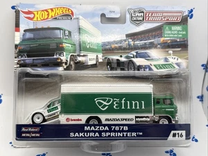 New MATTEL HOTWHEELS 1:64 Scale &quotCar Culture Team Transport Mazda 787B - - Picture 1 of 14