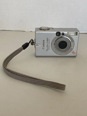 Canon Powershot S400 Elph Digital Camera - AS-IS Parts Untested - No Charger - Image 1 of 4