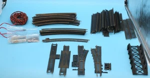 Lote de 61 conectores de cruce de grado de interruptor de curva recta pista Atlas HO de ventilación - Imagen 1 de 12