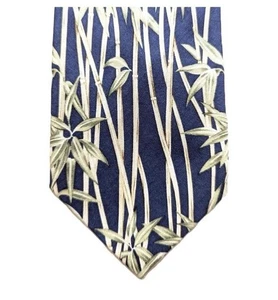 Tommy Bahama Mens 100% Silk Tie USA Designer Handmade Bamboo Tropical Necktie - Picture 1 of 6